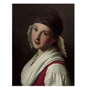 NWT "Portrait of a Woman..." by Pietro Antonio Rotari  Digital Print w/Mat